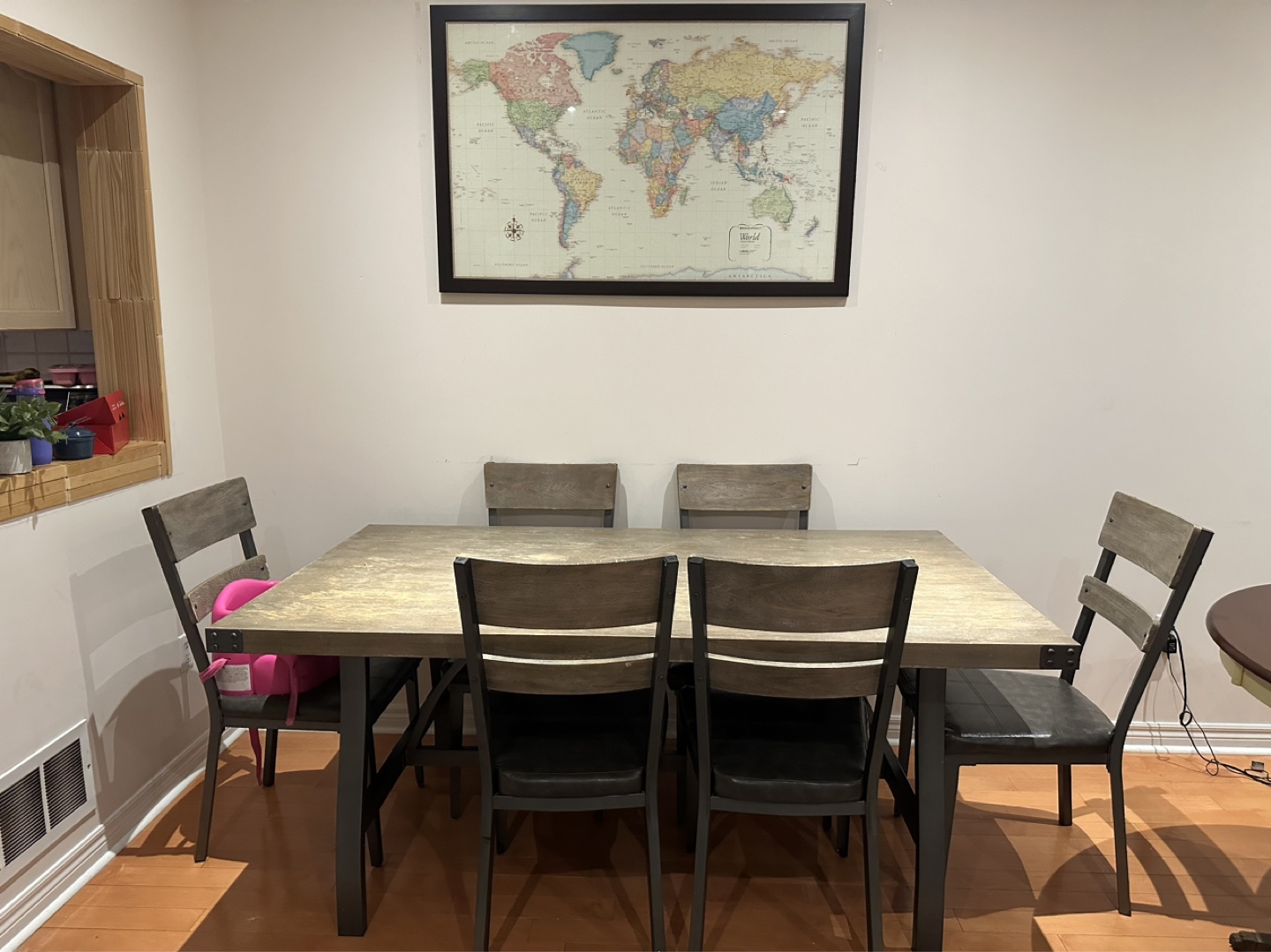 6-Piece Dining Set with Table and Chairs - photo 3
