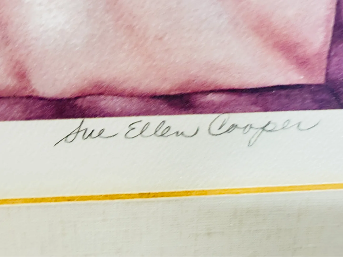 Large Sue Ellen Cooper ABC Blocks Print - Framed image indicator(2)