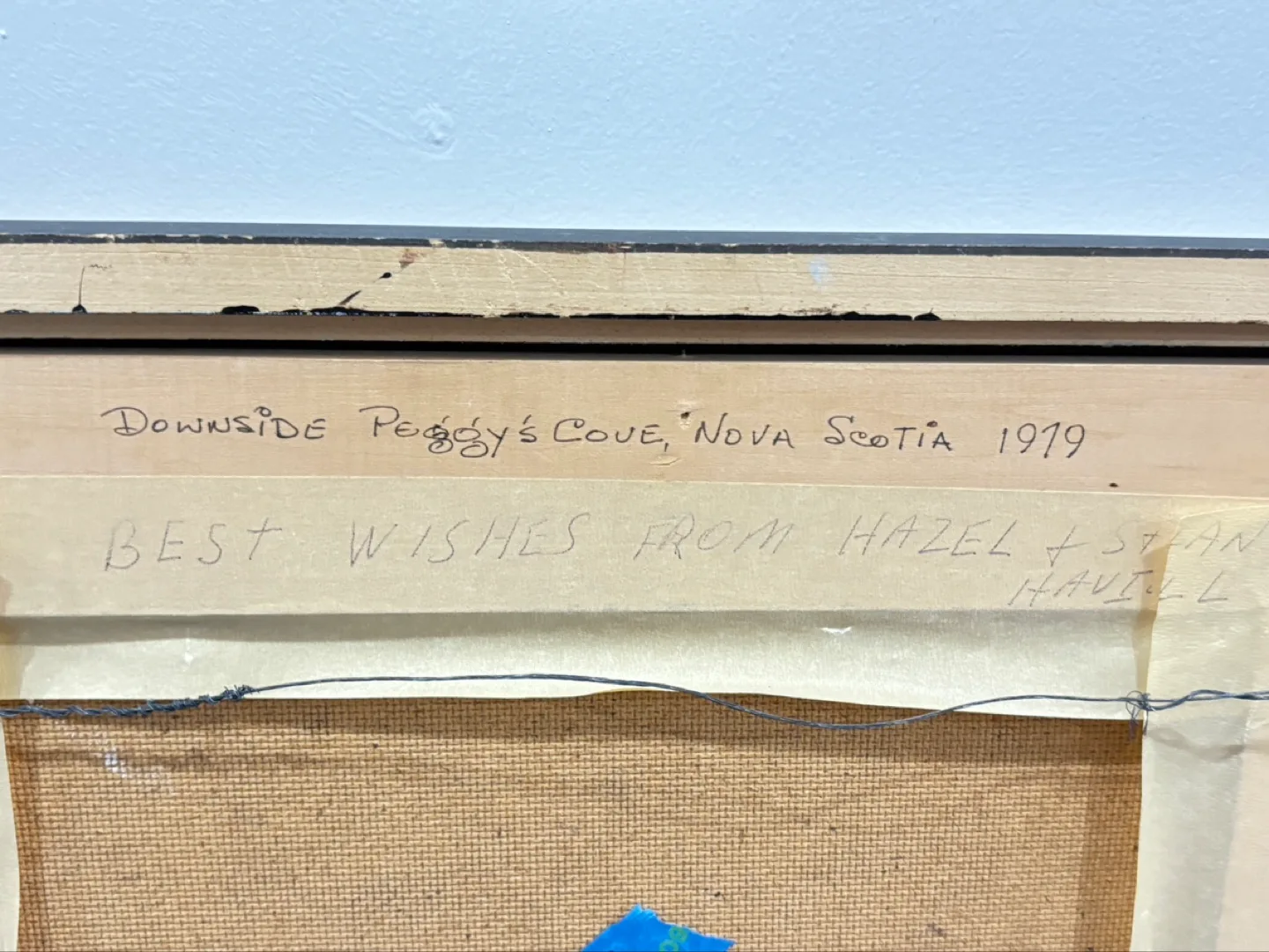 Vintage Oil Painting of Peggy's Cove Lighthouse image indicator(5)