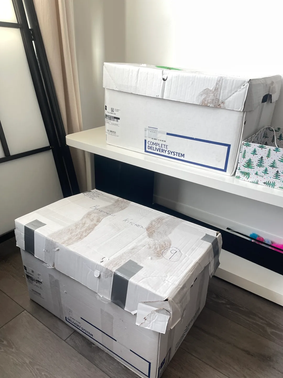 Three unopened boxes - moving sale thumbnail