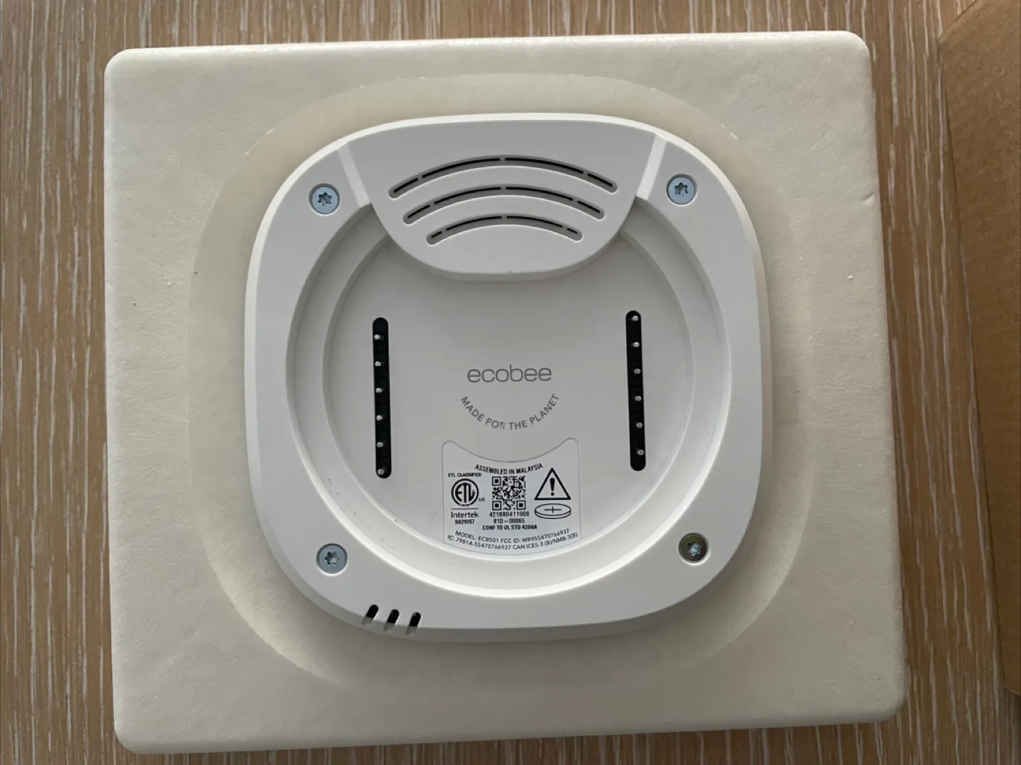 Ecobee smart thermostat enhanced image indicator(3)