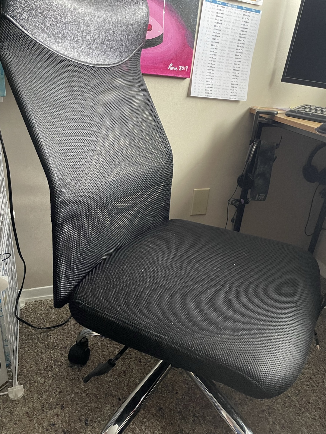 Black Mesh Office Chair