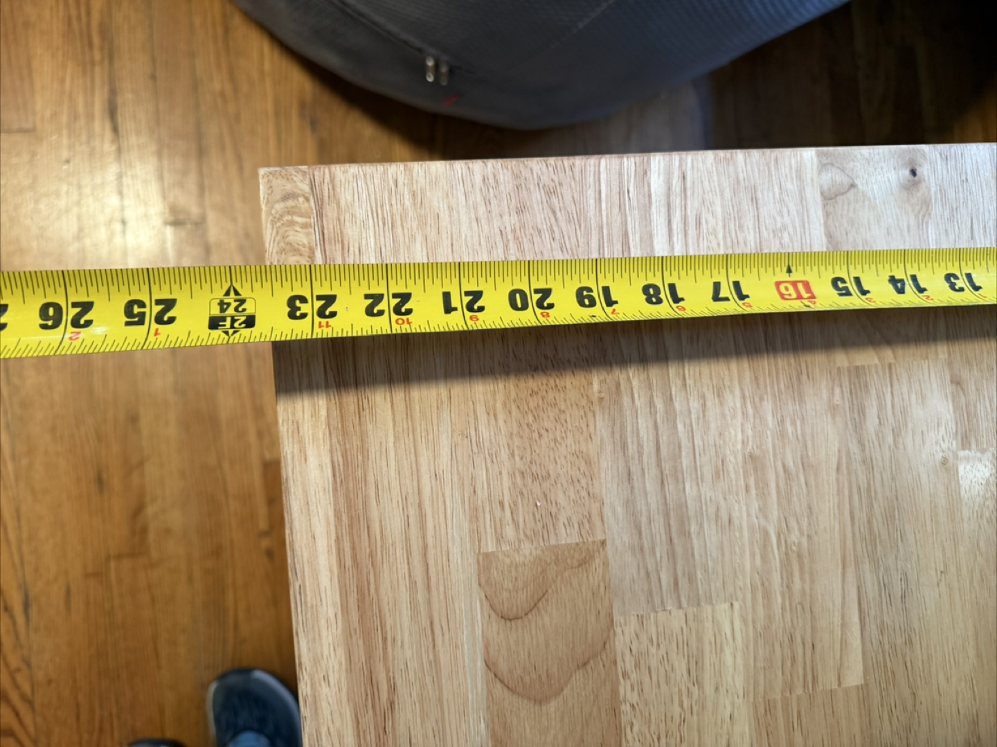 Small Wooden Desk with Black Legs - photo 3