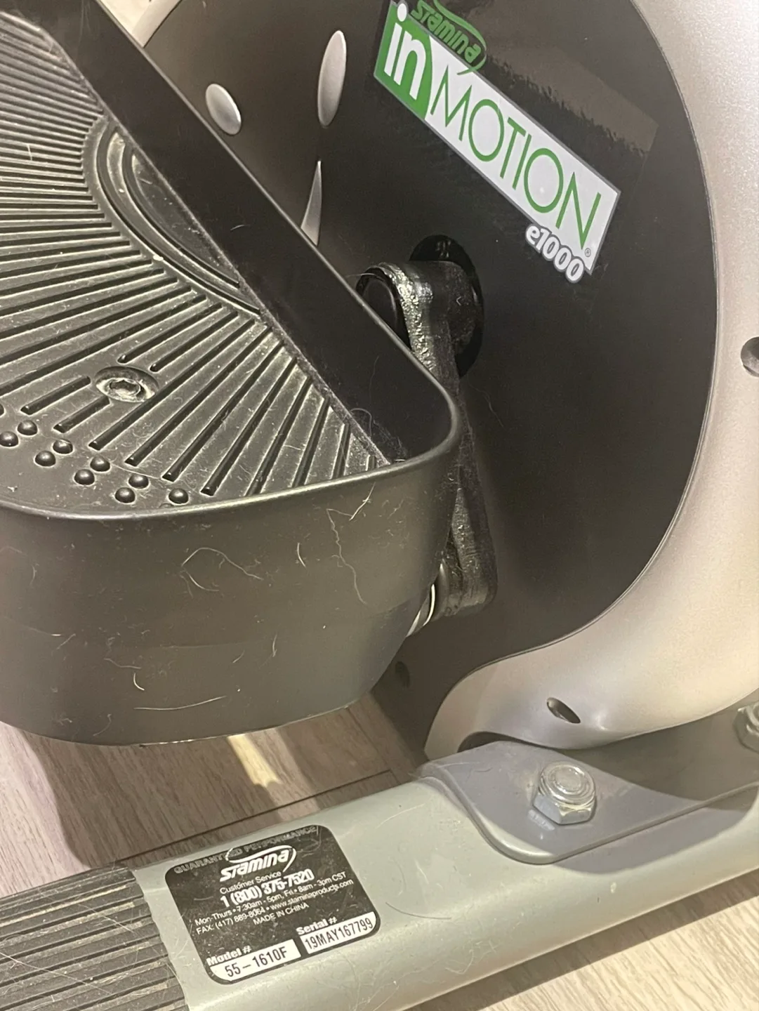 Stamina InMotion e1000 Elliptical Trainer image indicator(2)