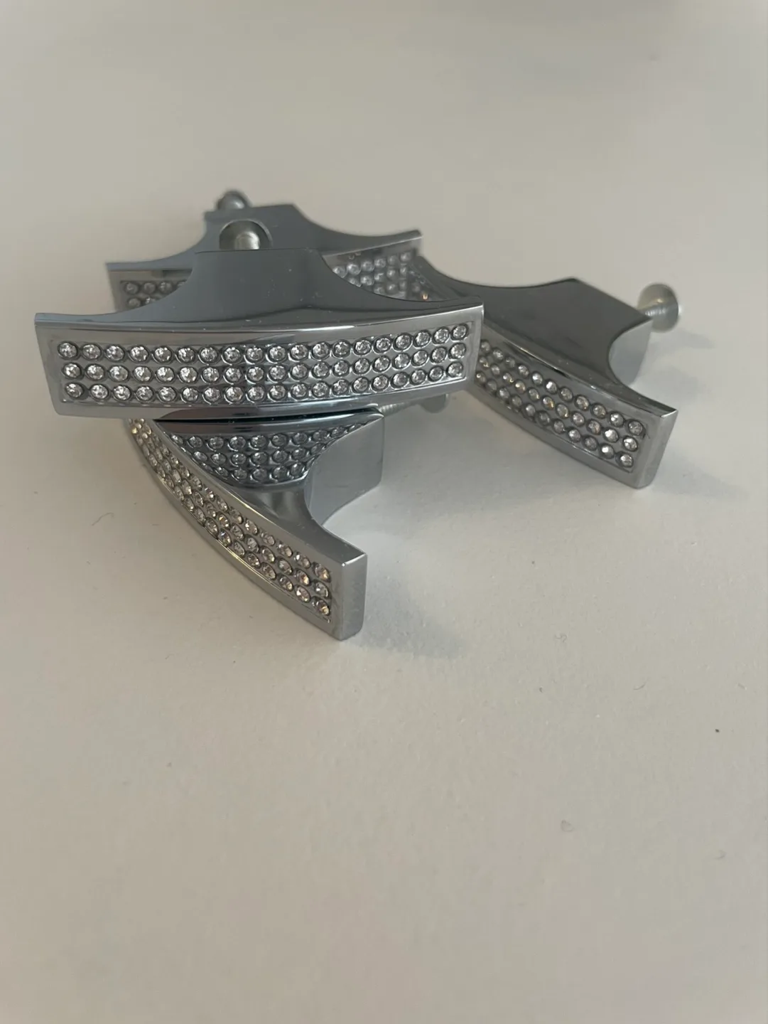 Set of 4 Rhinestone Drawer Pulls thumbnail