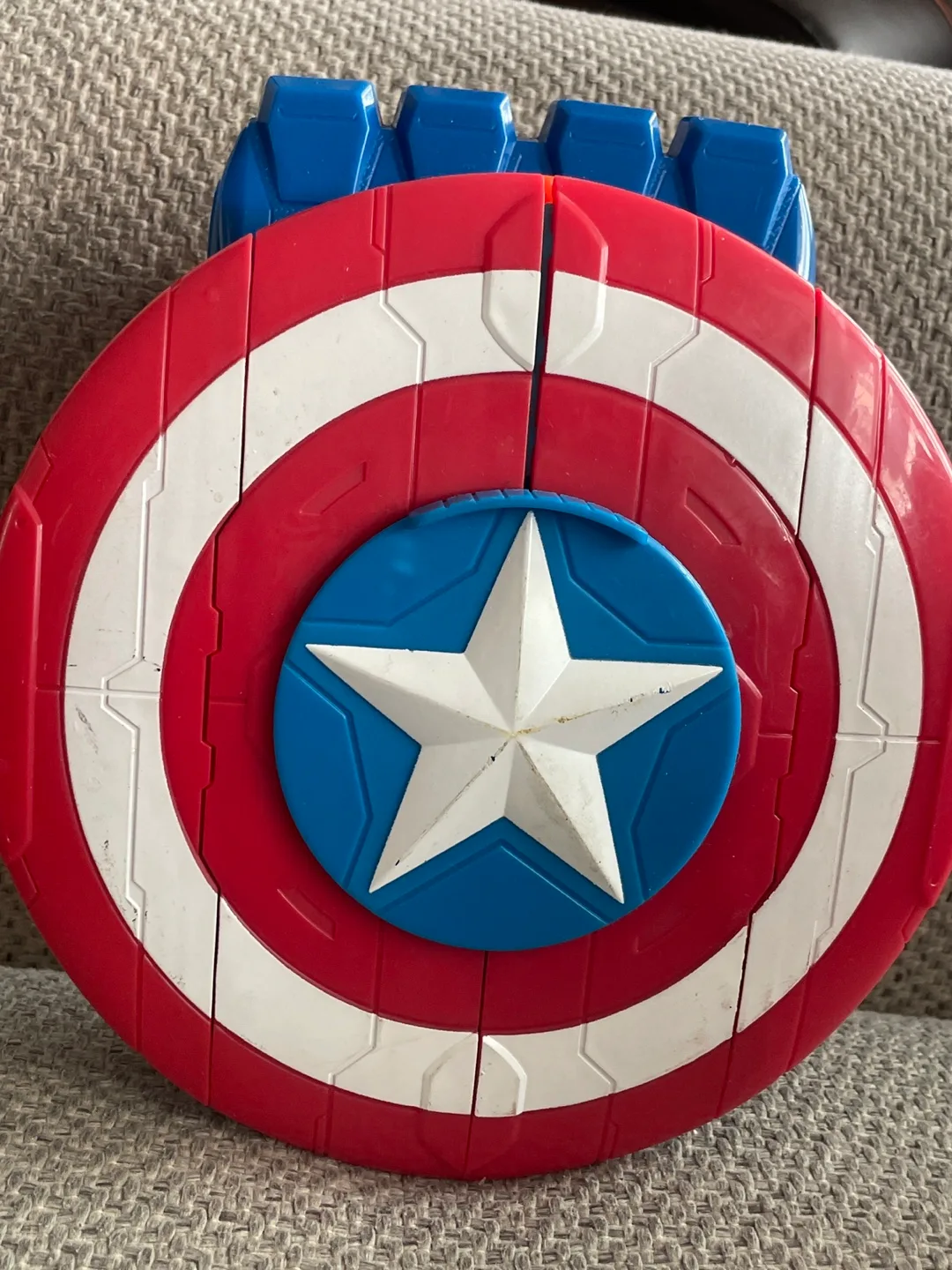 Captain America Shield Blaster Toy thumbnail