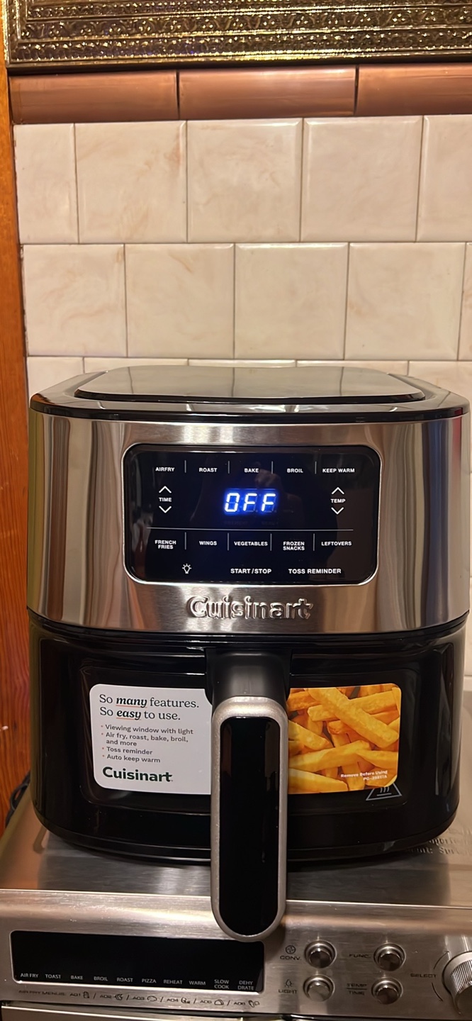 Cuisinart Air Fryer 6-Quart, Stainless Steel - photo 2