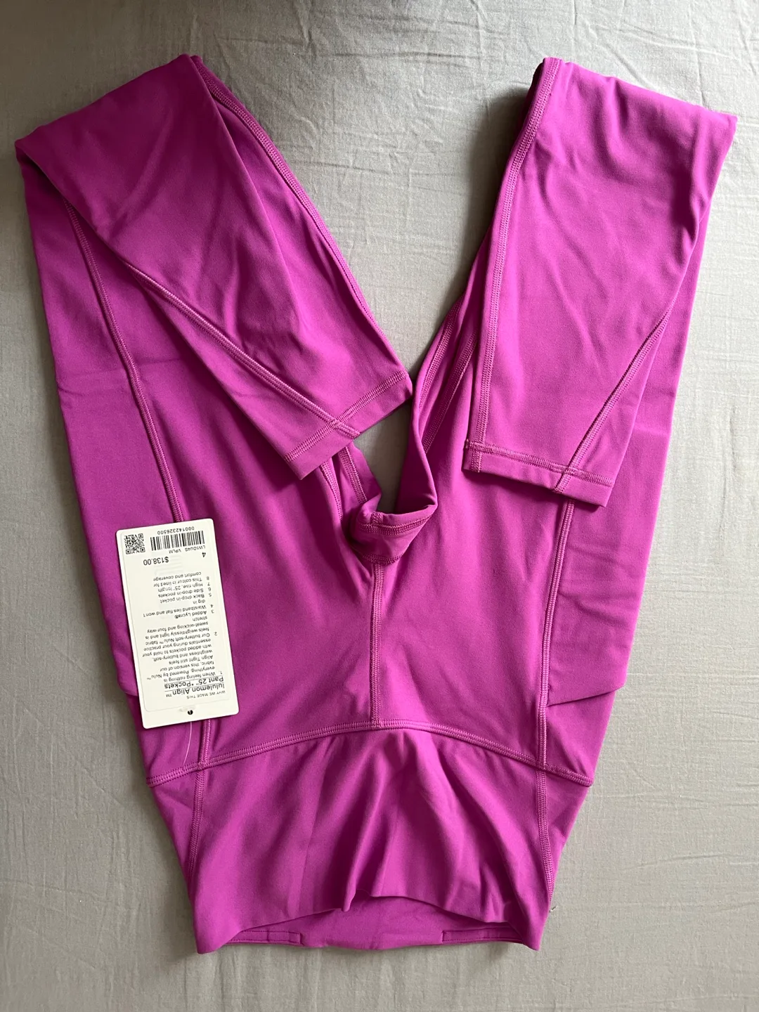 Lululemon Align™ High-Rise Pant 25”- Size 4 - Purple image indicator(2)