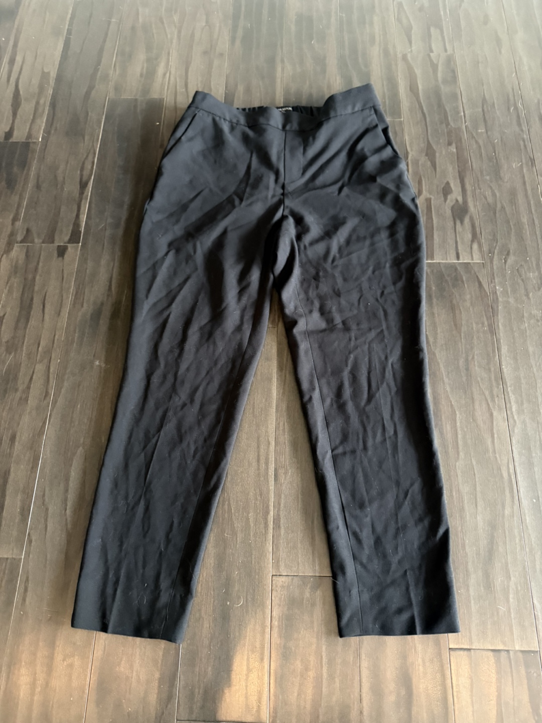 Women's Black Ankle-Length Pants