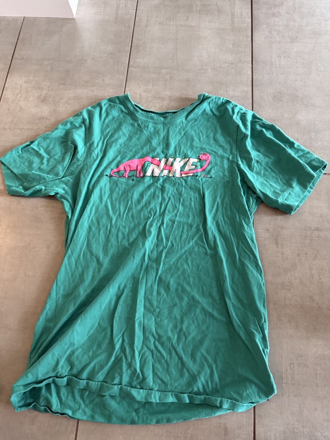 Nike Dinosaur Graphic Tee - Size Small