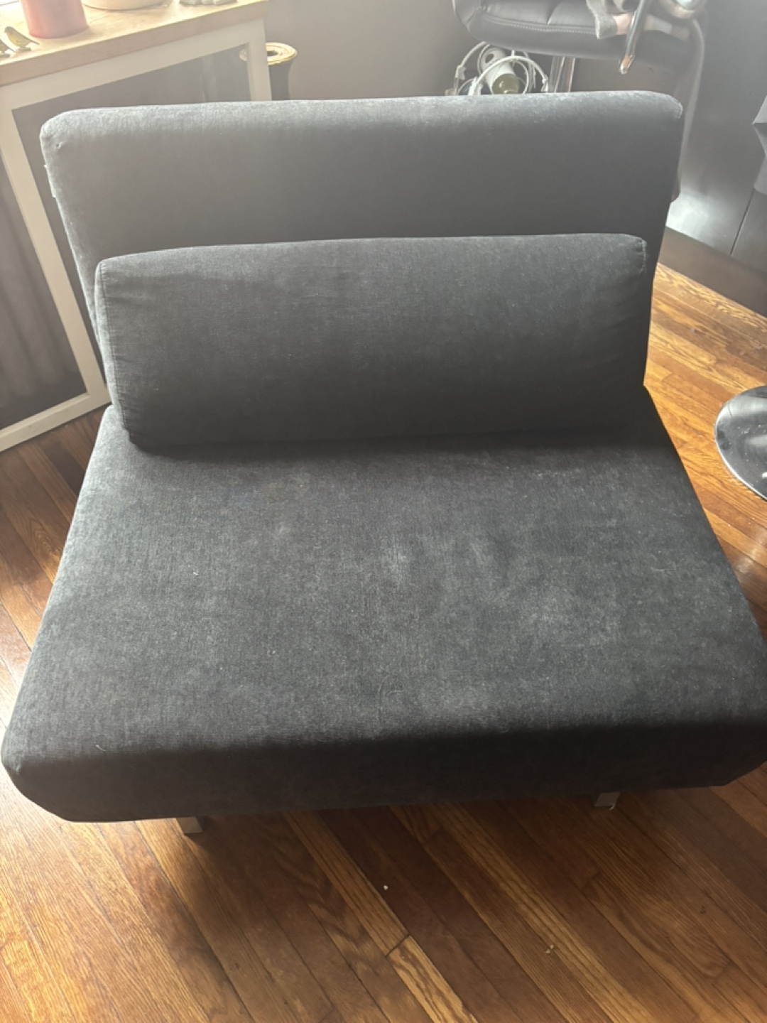 Black Foldable Chair/Chaise Lounge - photo 2