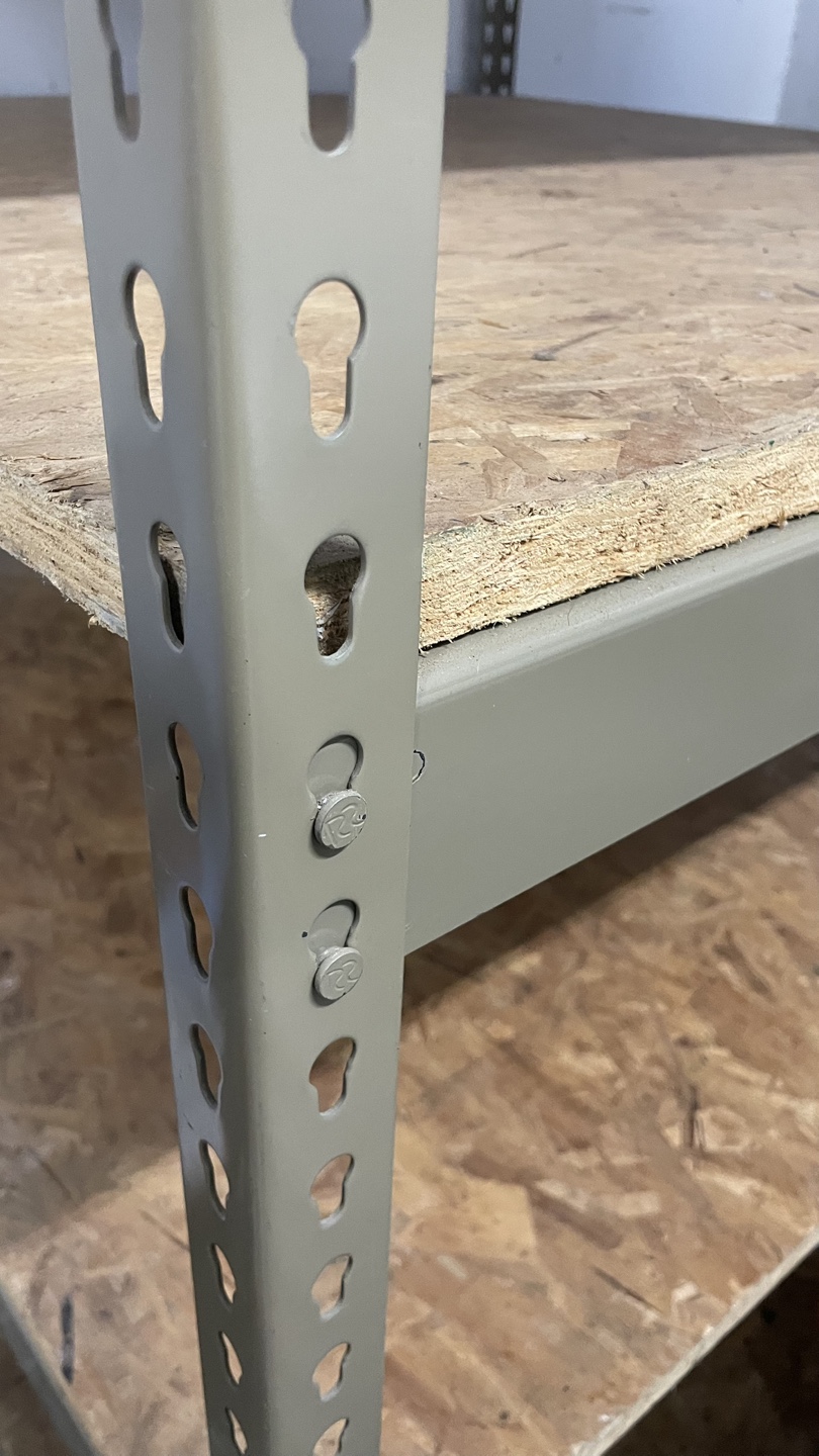 Heavy-Duty 6-Shelf Steel Shelving Unit - photo 2