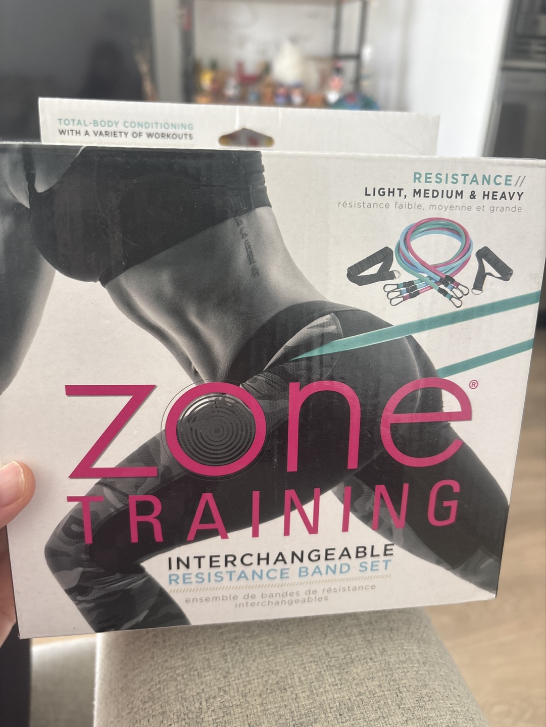 Zone Training Interchangeable Resistance Band Set