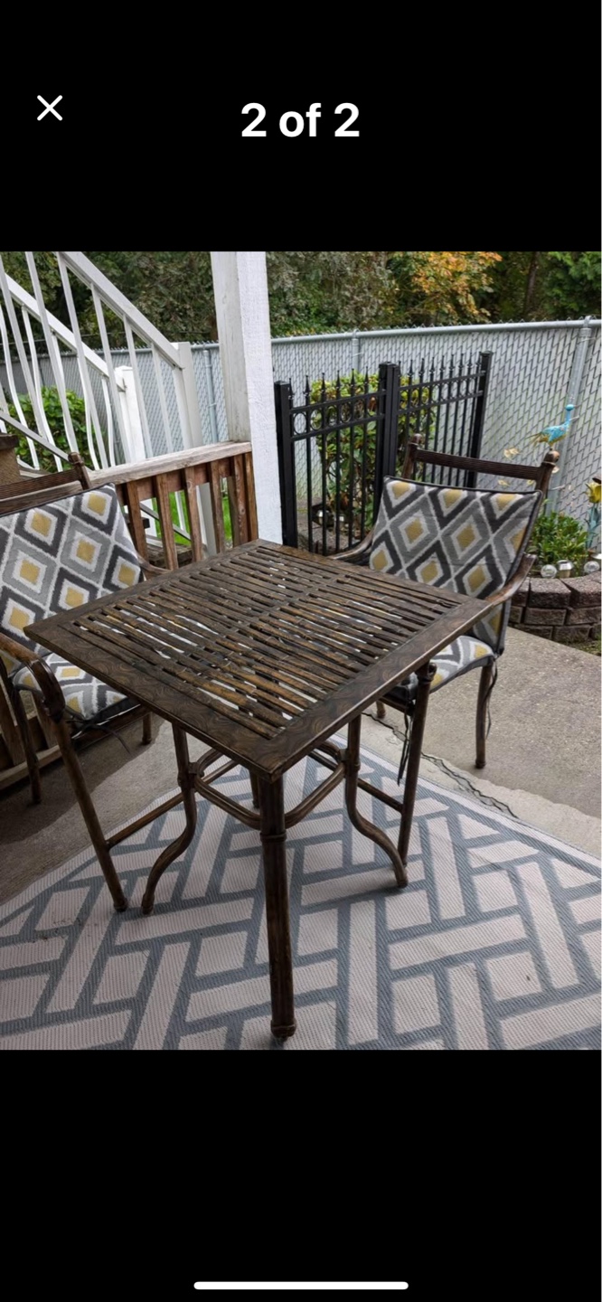 Outdoor Patio Bistro Set - photo 2