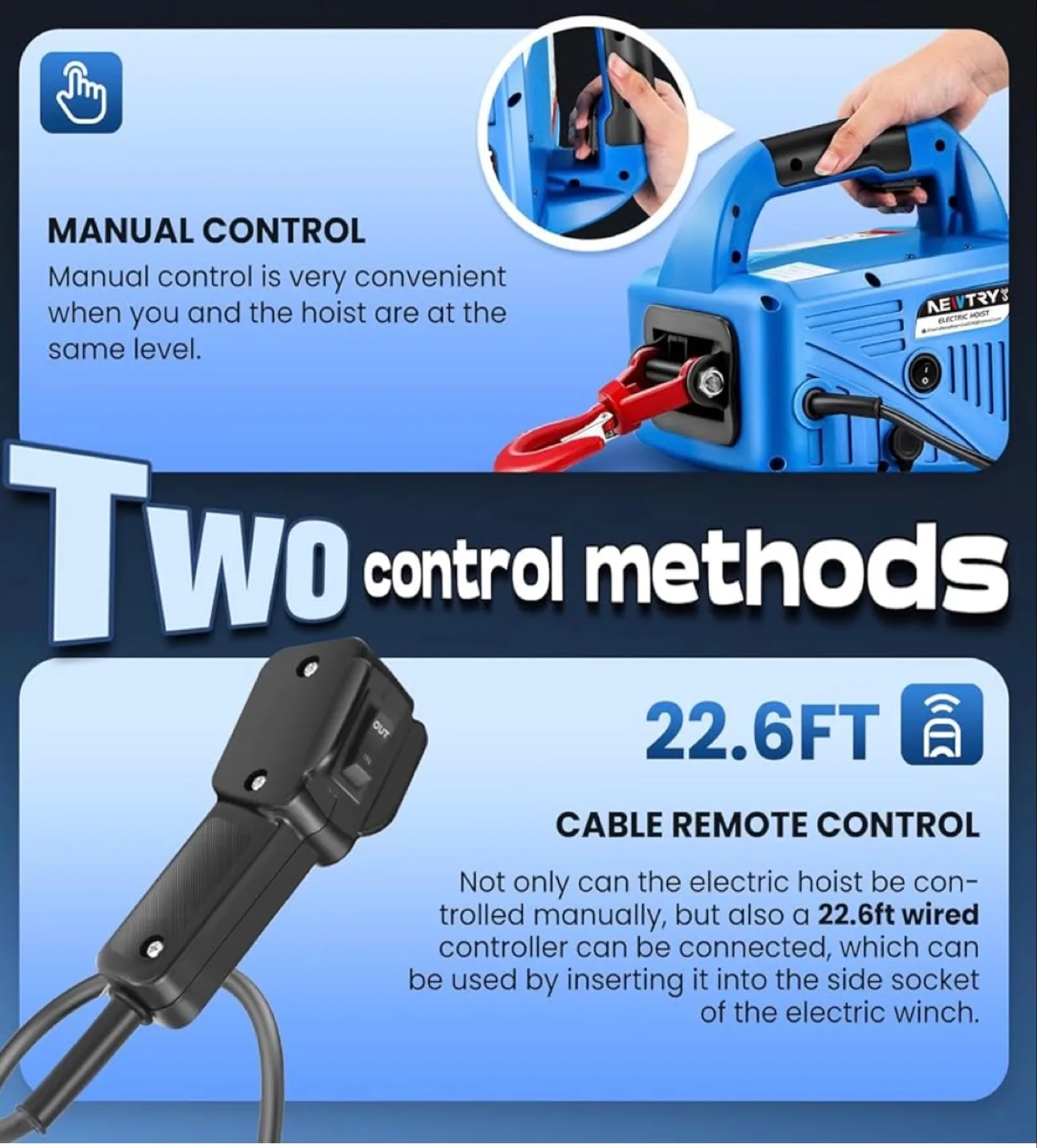 Portable Electric Hoist - 500kg Capacity image indicator(8)