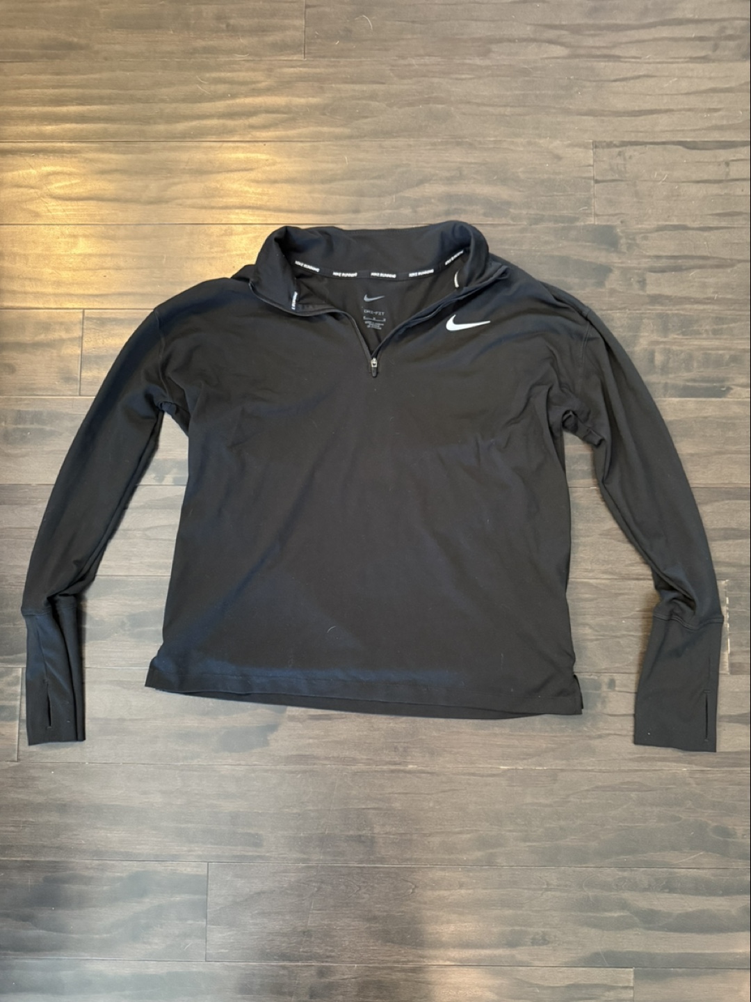 Nike Black Running Top