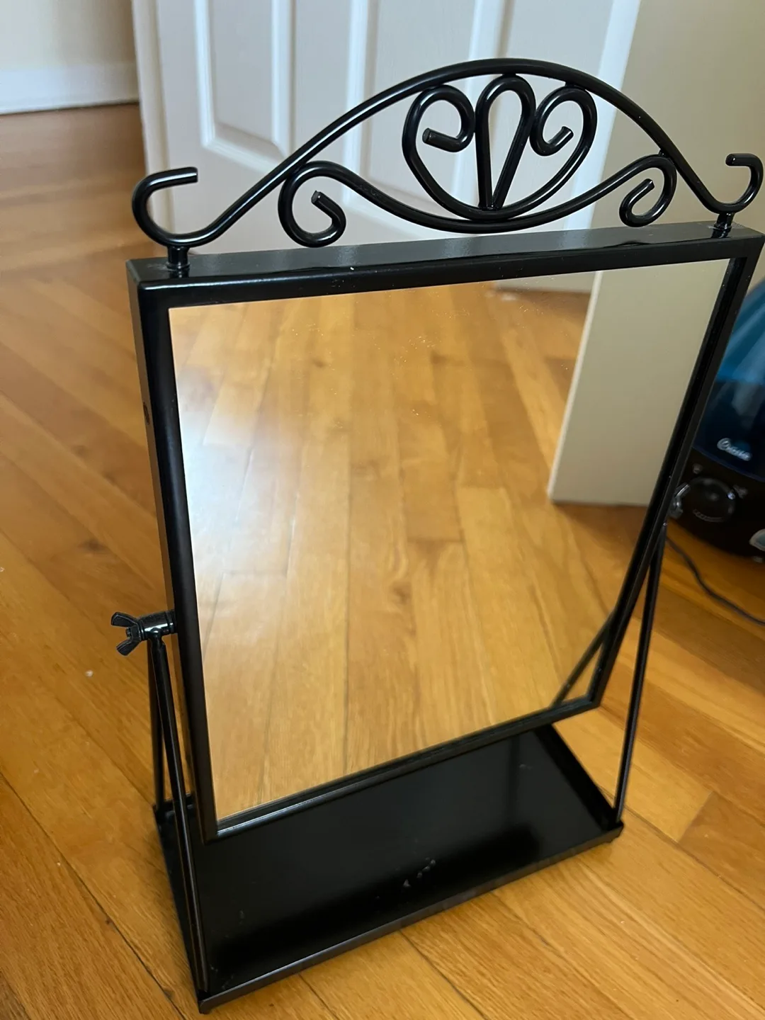IKEA KARMSUND Black Tabletop Mirror image indicator(2)