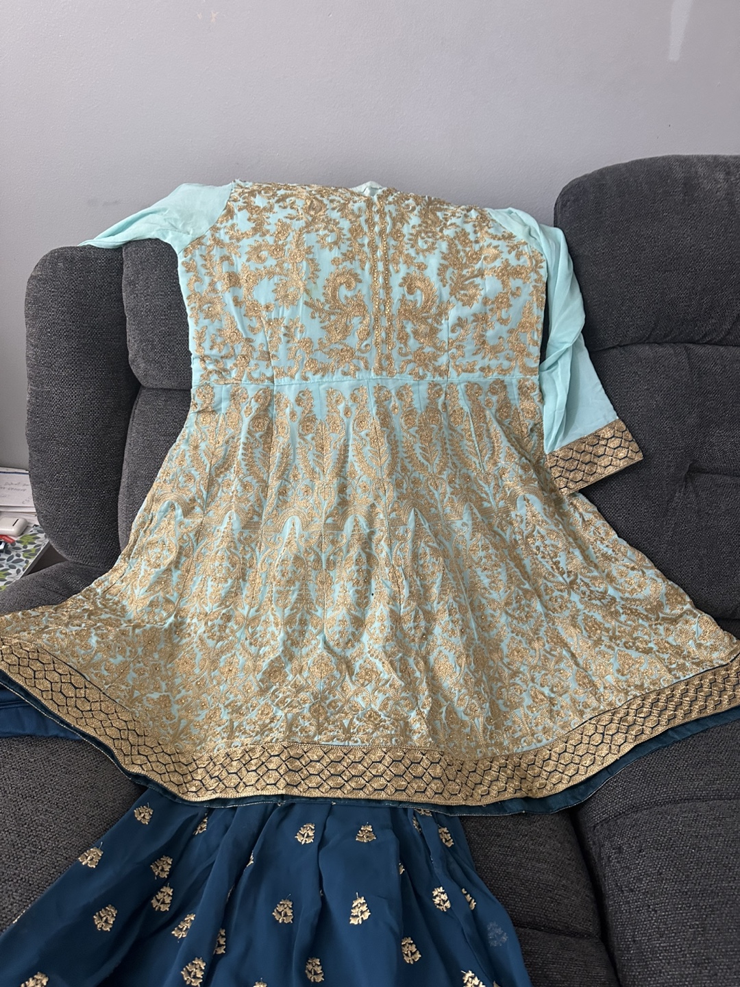 Beautiful  Suit - Mint and Teal - photo 4