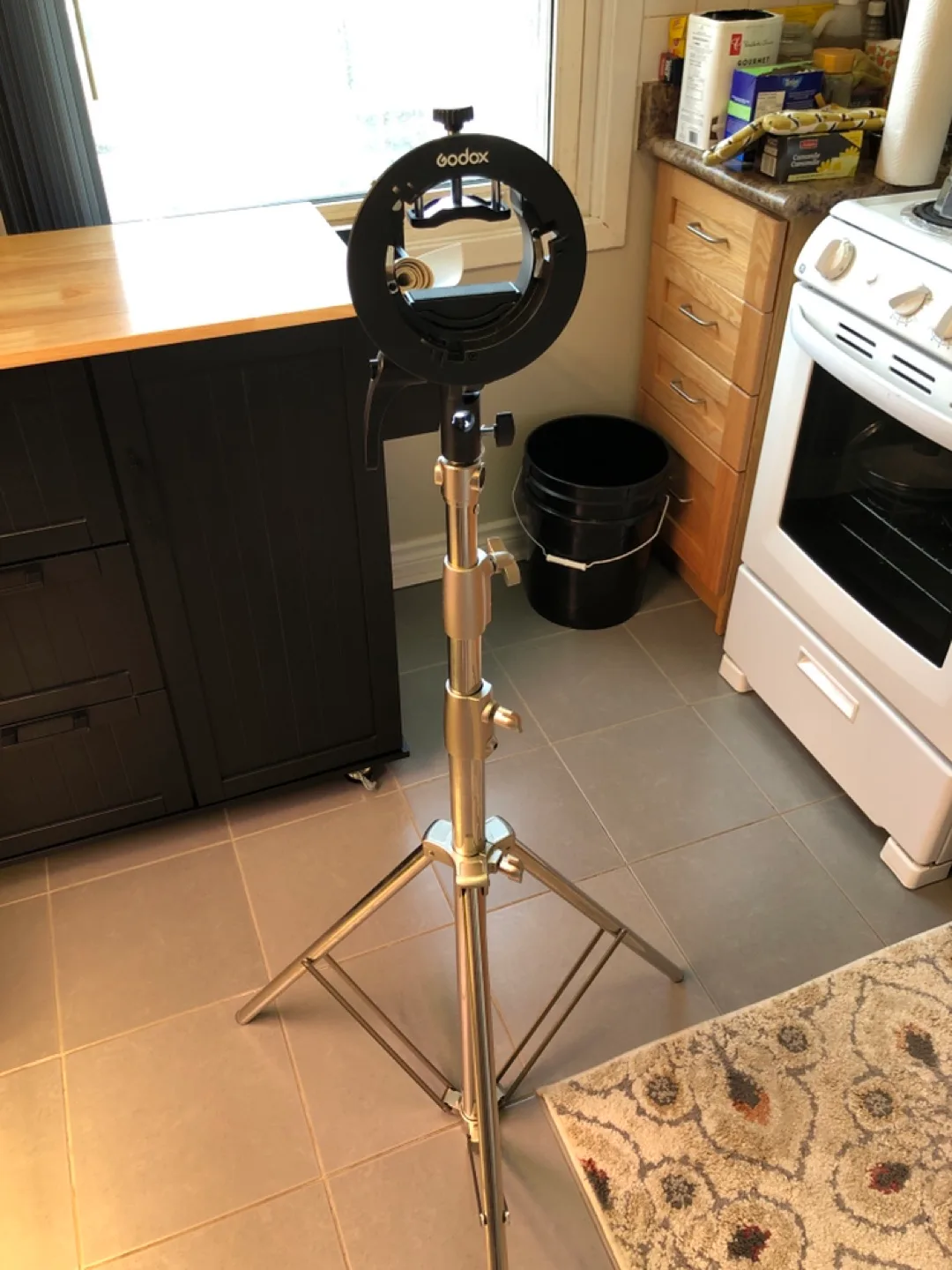 Godox Flash Bracket with Tripod Stand thumbnail
