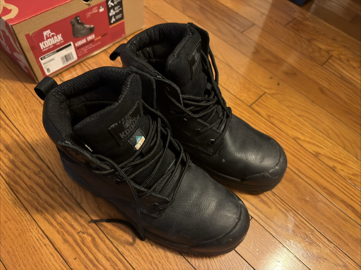 Kodiak Greb Lite Men's Steel Toe Safety Boots - Size 8