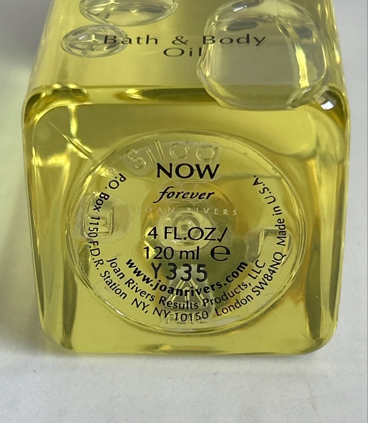 Joan Rivers Now & Forever Bath and Body Oil image indicator(3)