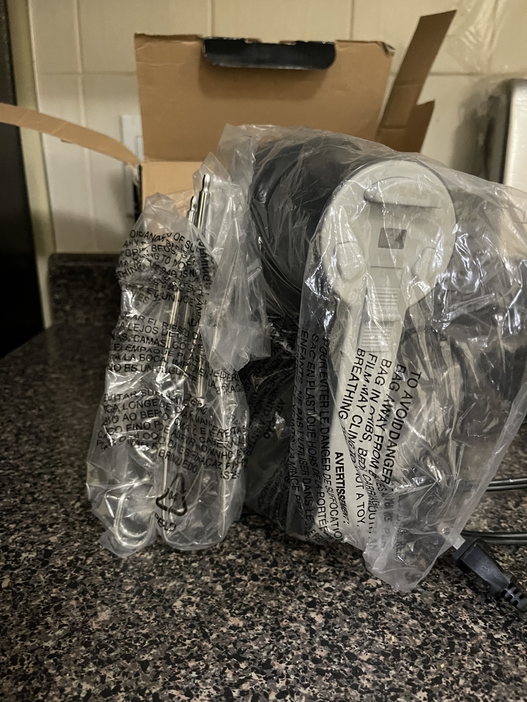 Living Basics 8-Speed Hand Mixer - in Box - photo 3