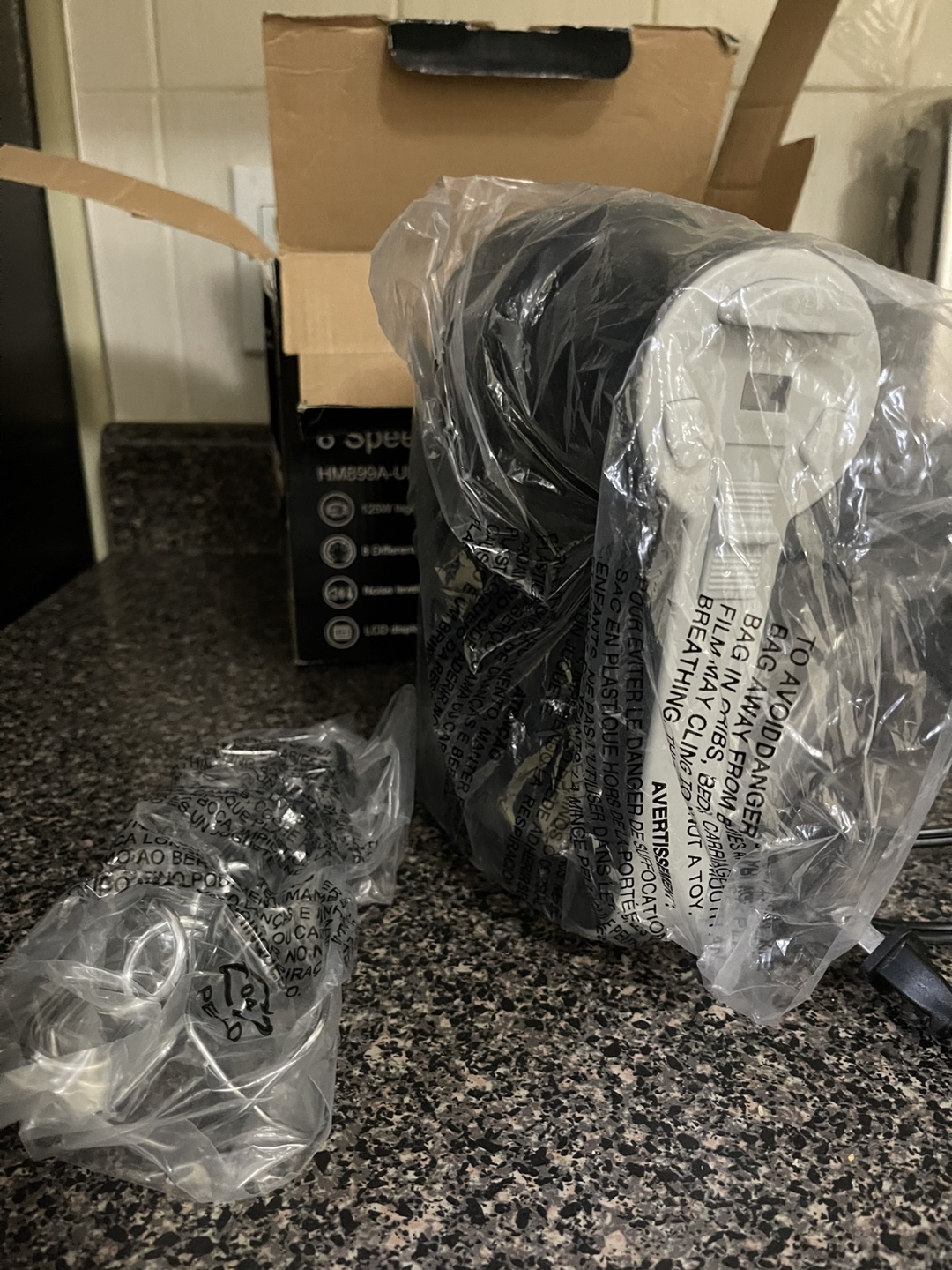 Living Basics 8-Speed Hand Mixer - in Box - photo 4