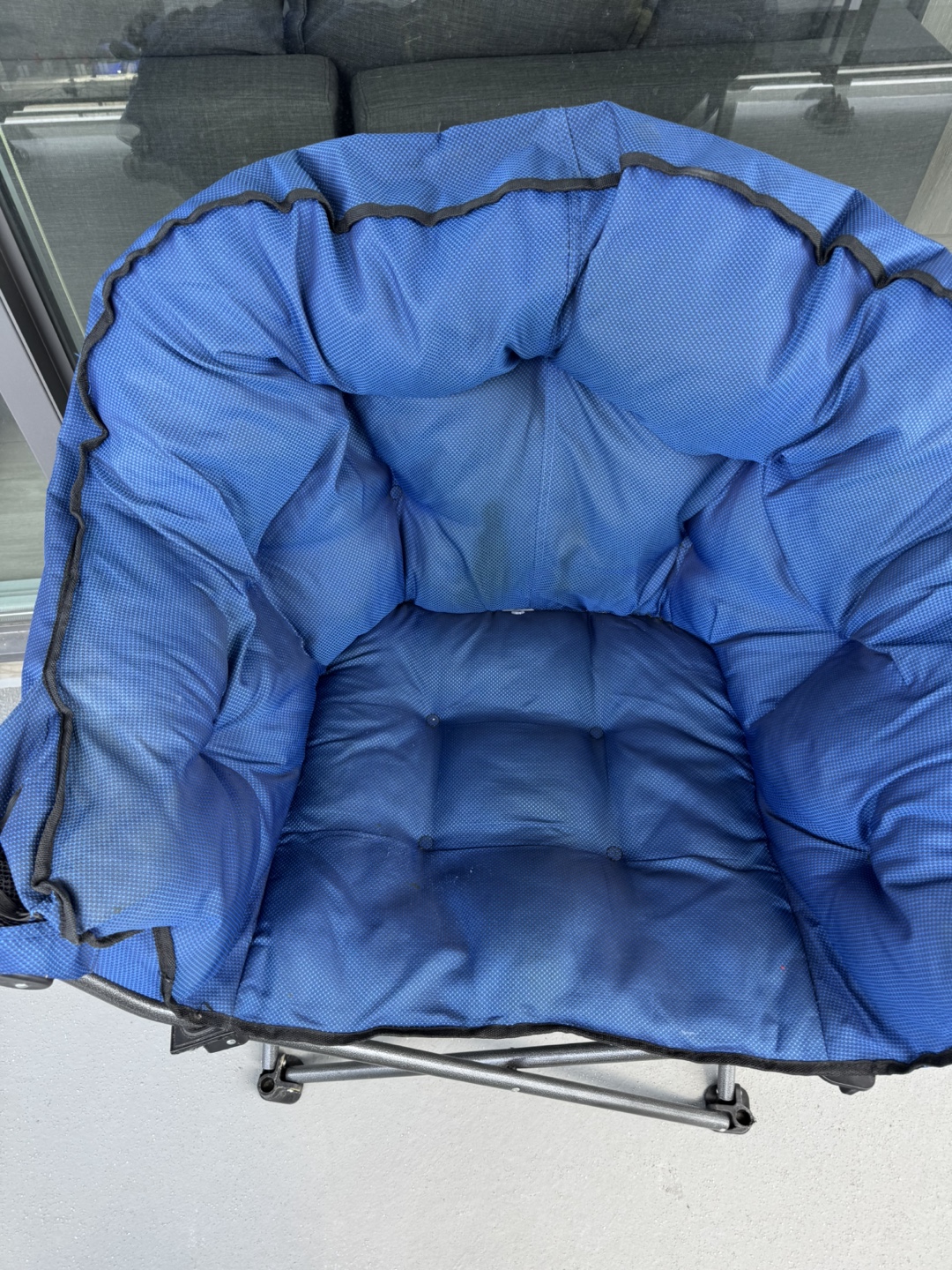 Blue Folding Camping Chair - photo 5