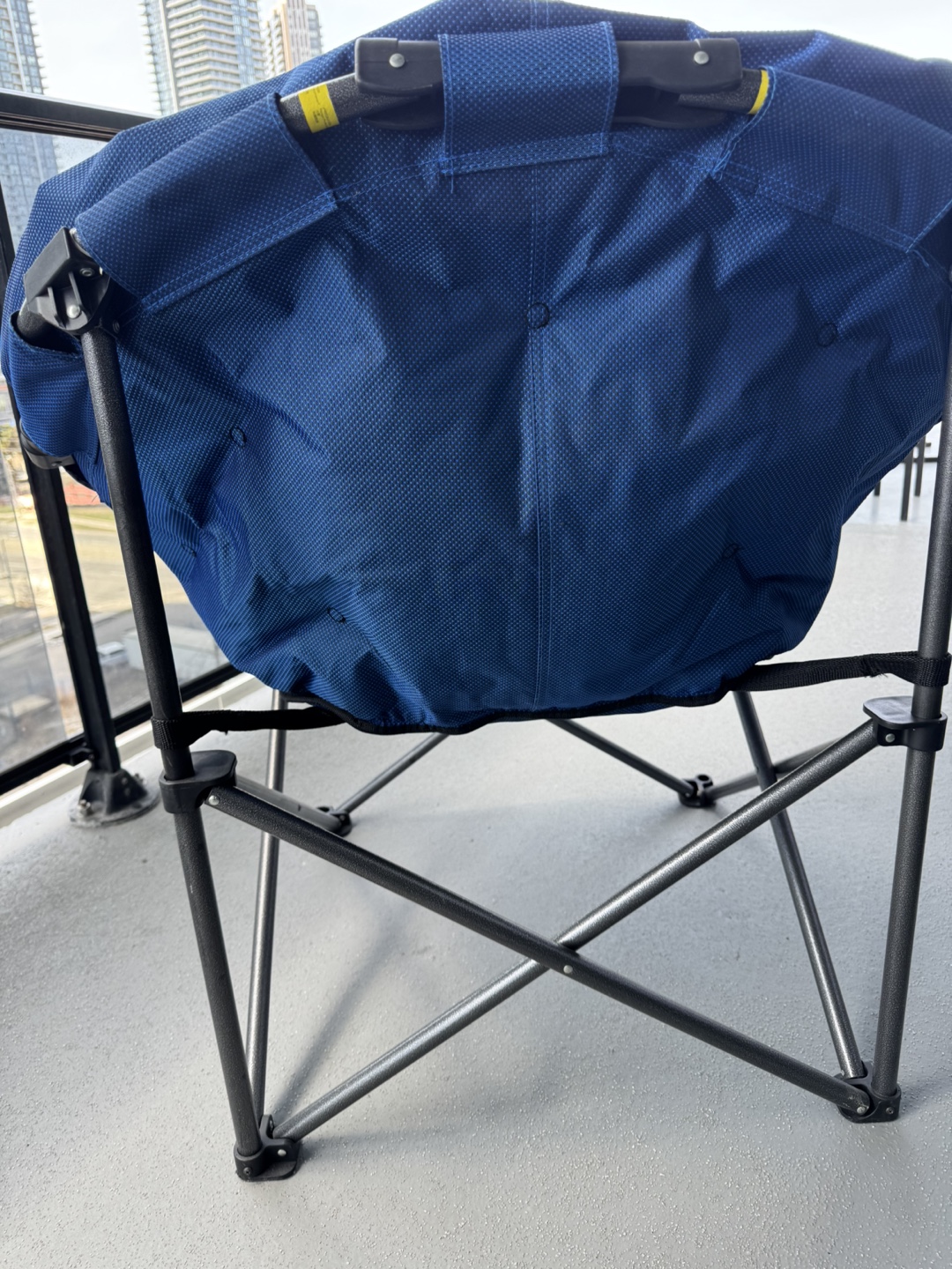 Blue Folding Camping Chair - photo 4