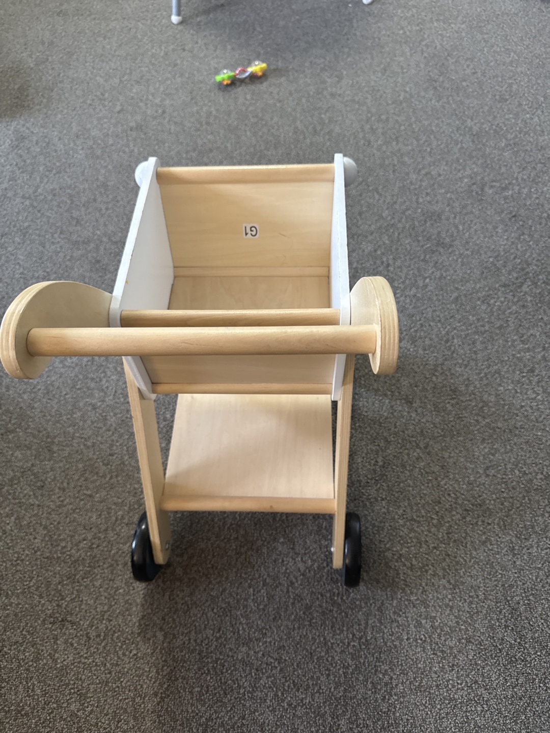 Wooden Toy Shopping Cart - photo 5