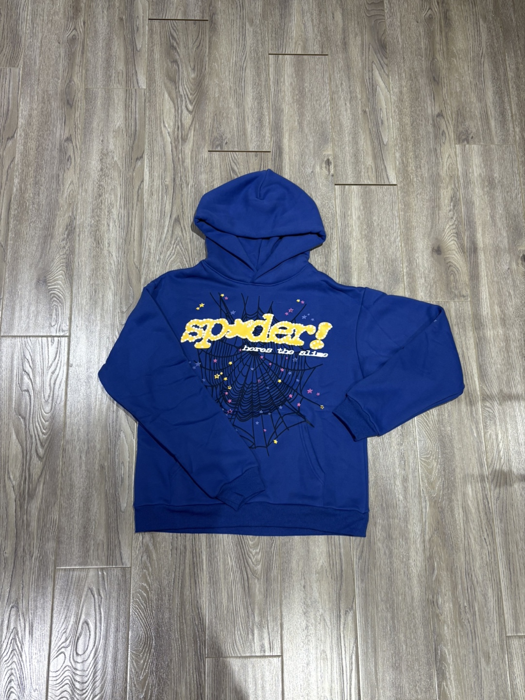 Blue Sp5der hoodie - photo 2