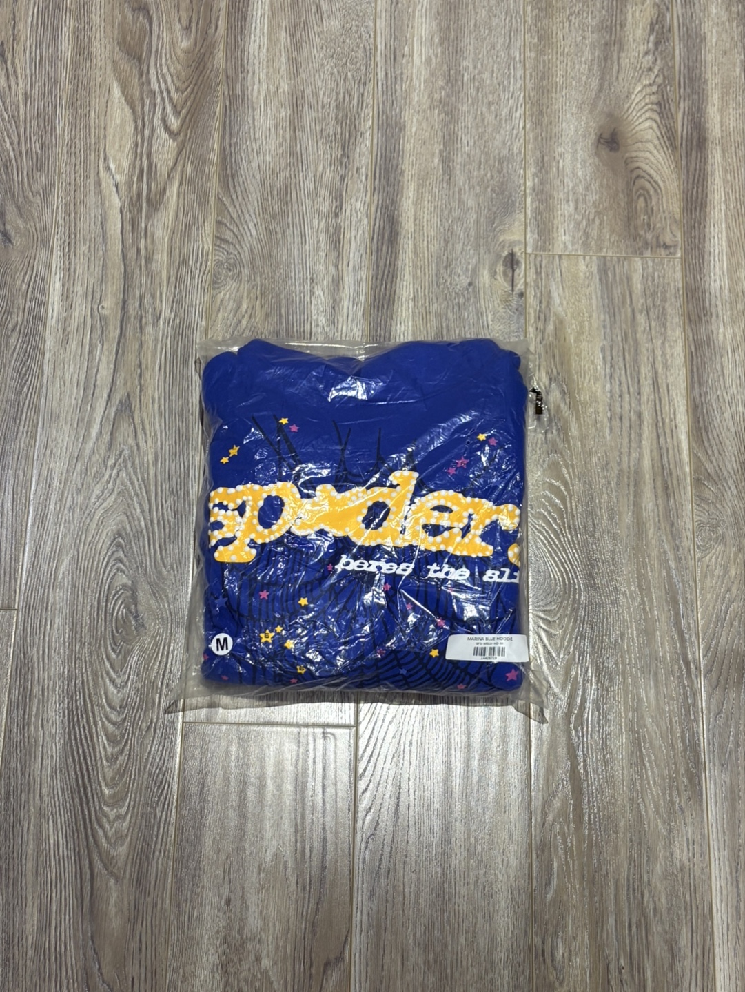 Blue Sp5der hoodie