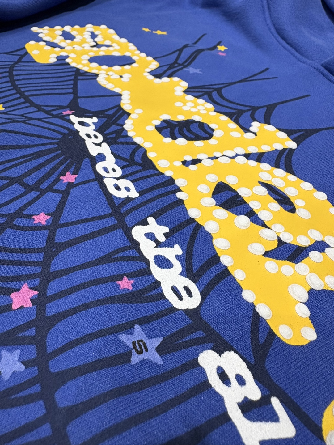 Blue Sp5der hoodie - photo 3