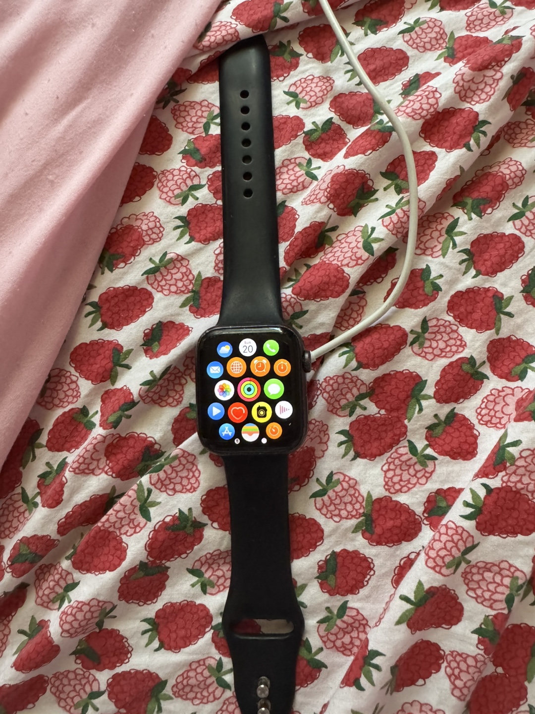 Apple Watch SE 44mm (GPS) – Black – w/ Extras - photo 2