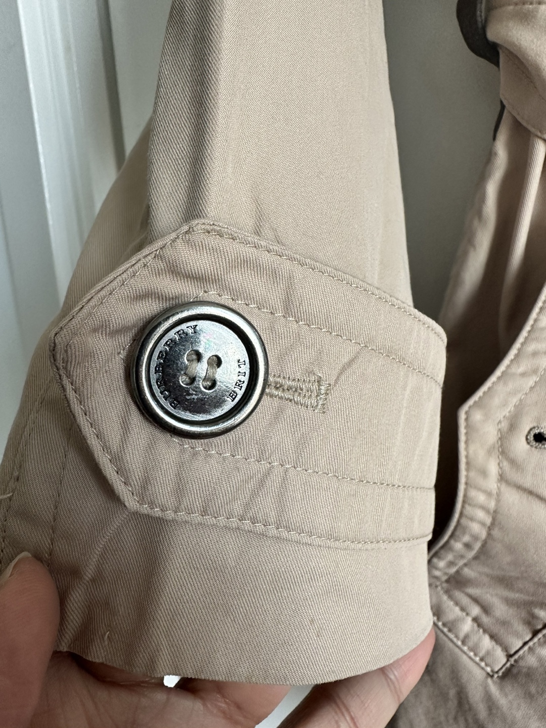 Burberry Brit Trench Coat Size L - photo 2