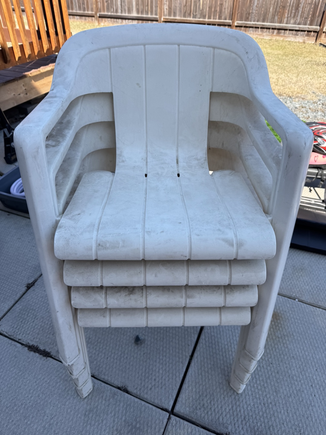 Stackable Plastic Patio Chairs