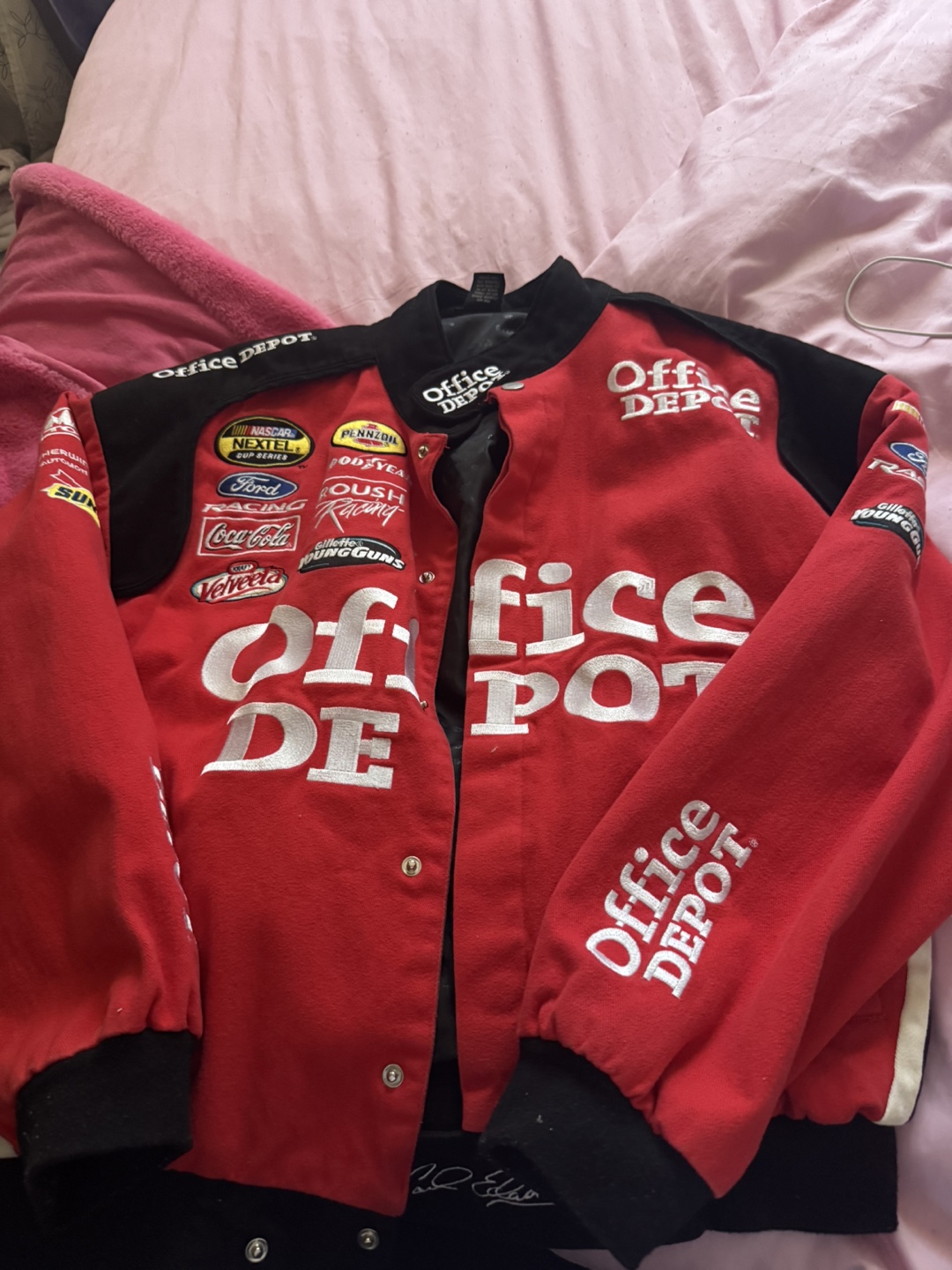 Vintage Office Depot Racing Jacket - photo 3