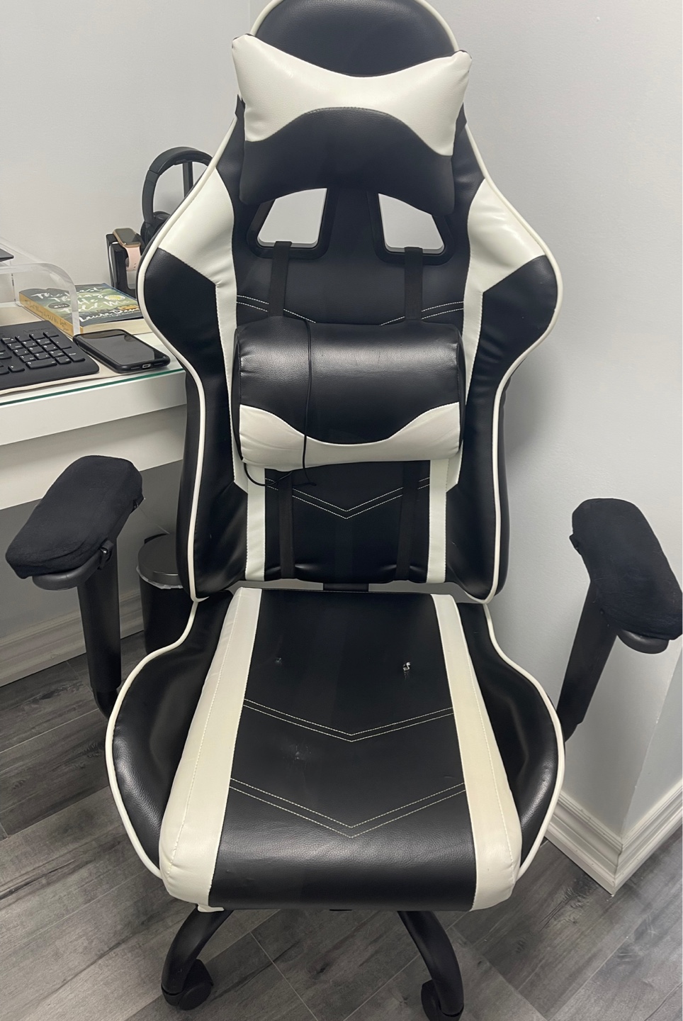 Desk Chair - Black and White - photo 2