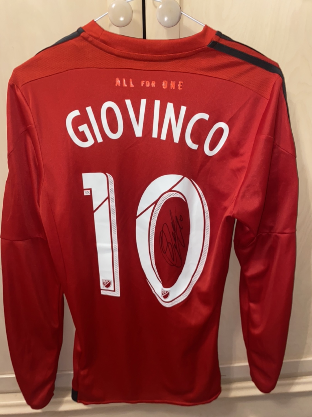 Signed Giovinco Toronto FC Adidas Jersey - photo 2