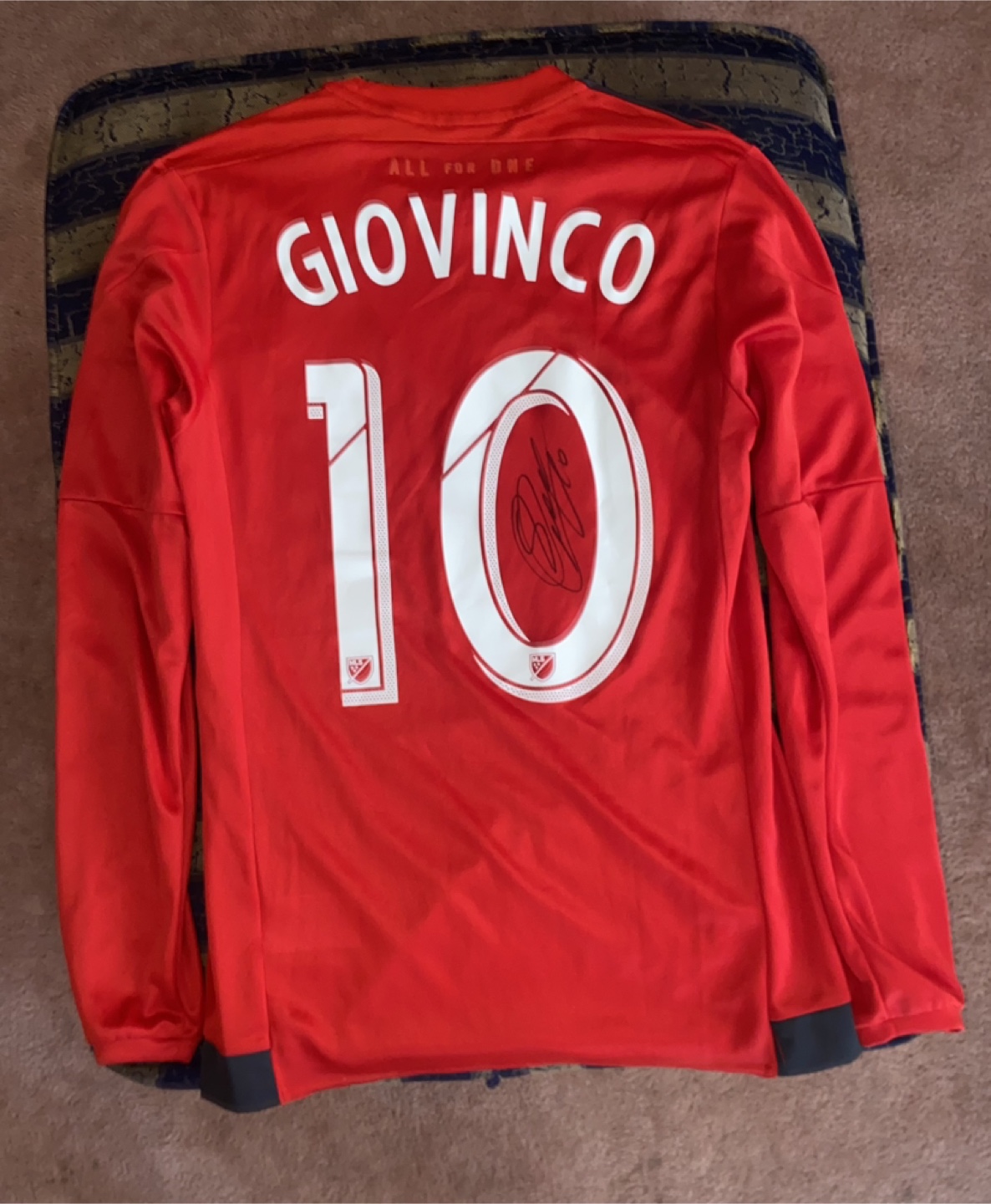 Signed Giovinco Toronto FC Adidas Jersey - photo 4