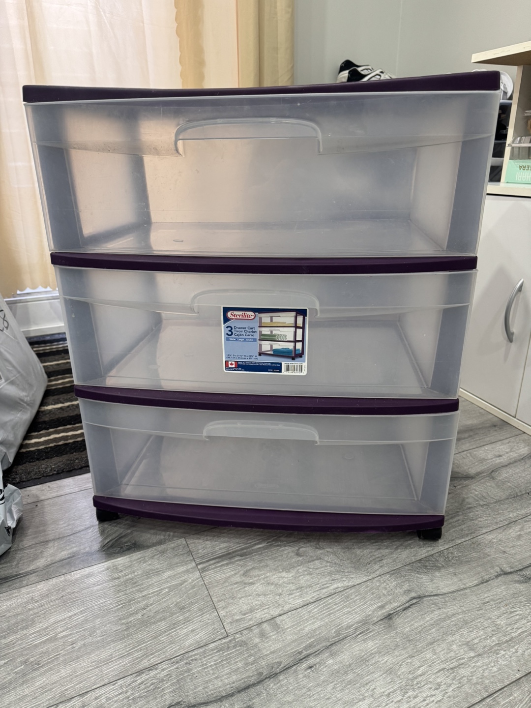 Sterilite 3-Drawer large Cart