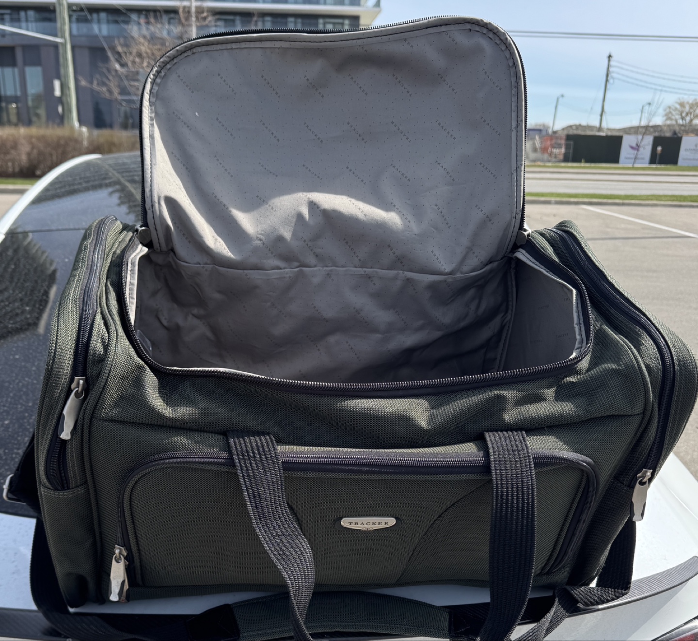 Tracker Olive Green Travel Duffle Bag - photo 3