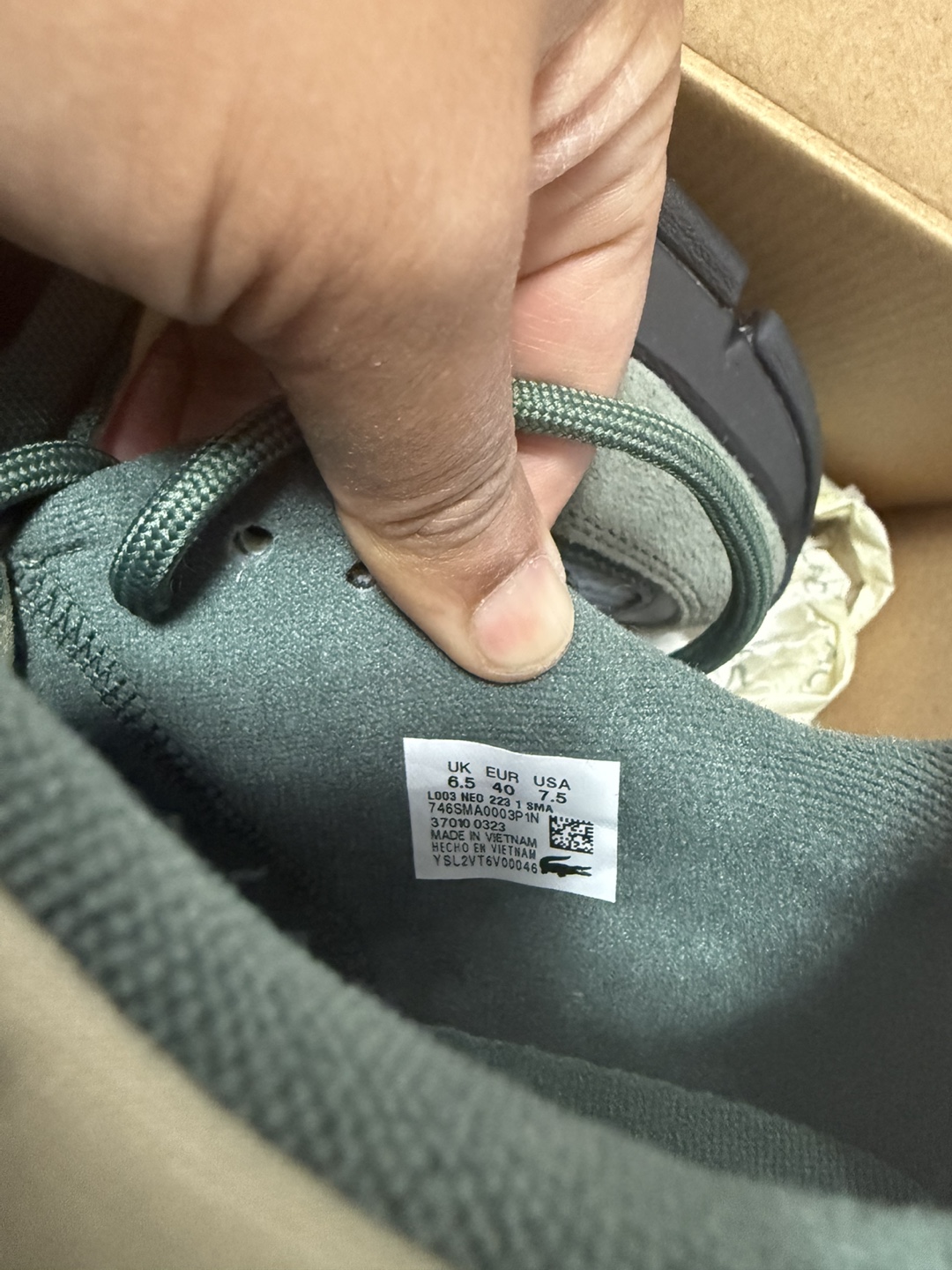 Lacoste L001 sneakers - Size UK 6.5 - photo 4