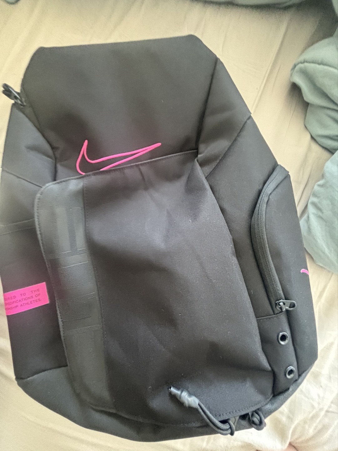 Nike Elite Backpack - Black and Pink