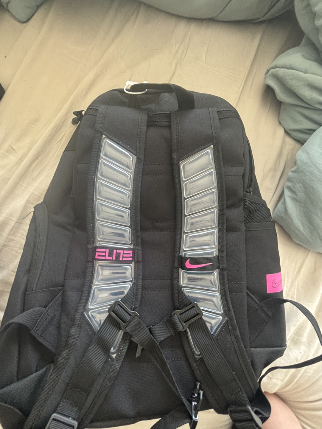 Nike Elite Backpack - Black and Pink - photo 2