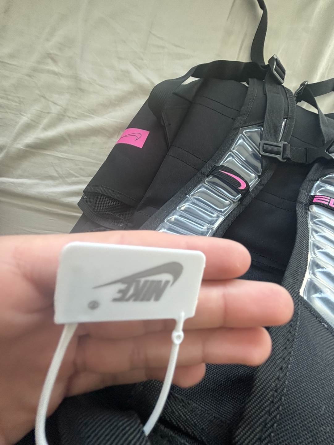 Nike Elite Backpack - Black and Pink - photo 5
