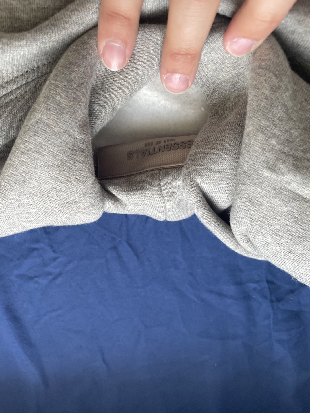 Fear of God Essentials dark oat hoodie authentic - photo 4