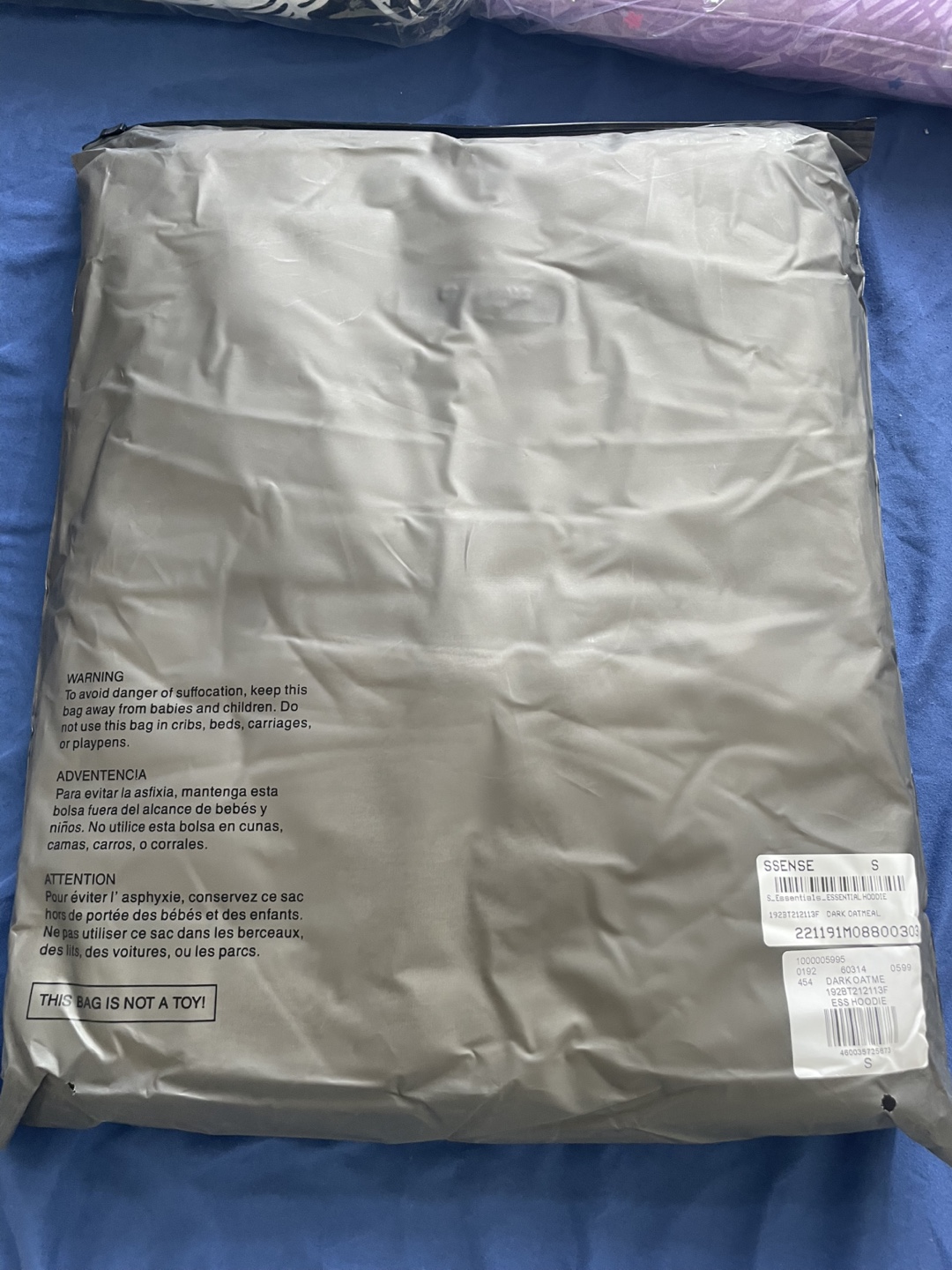 Fear of God Essentials dark oat hoodie authentic - photo 2
