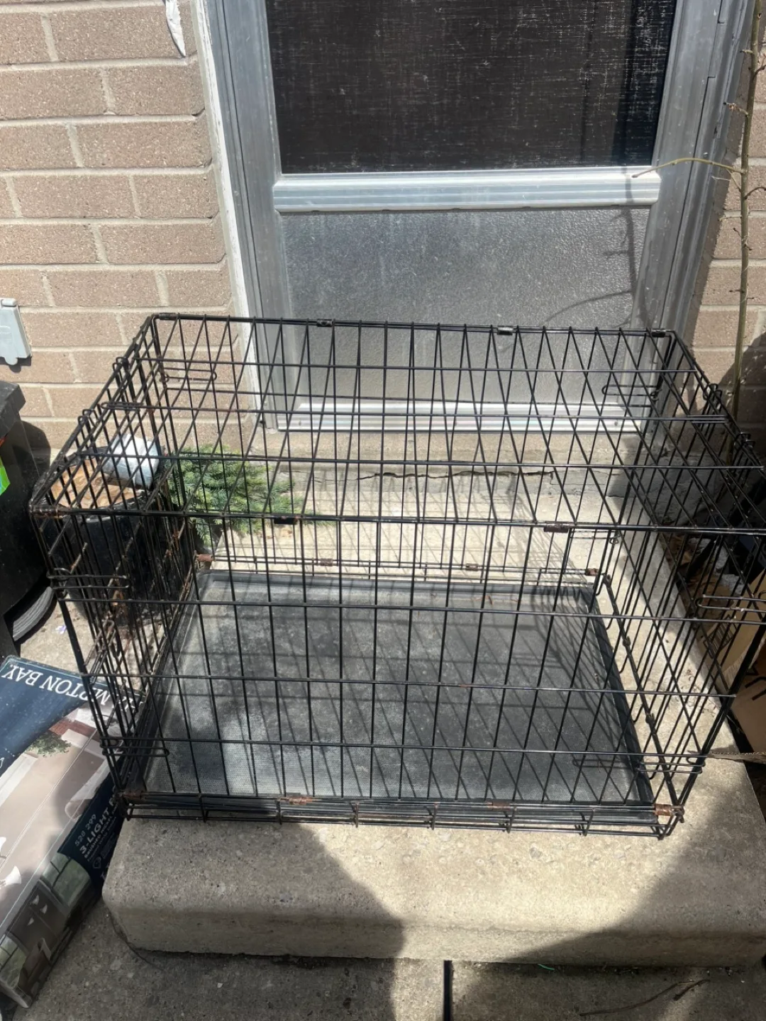 Black wire dog crate image indicator(4)