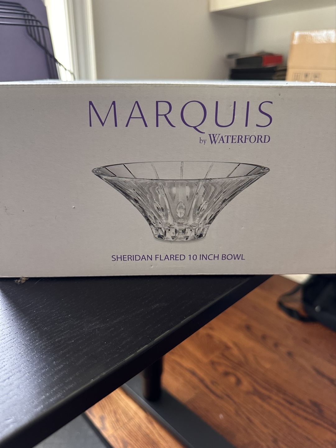 Waterford Marquis Sheridan 10 inch crystal bowl